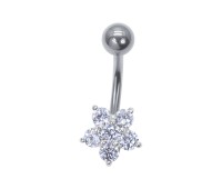 Belly Piercing with Titanium Bar BP-2112-TI